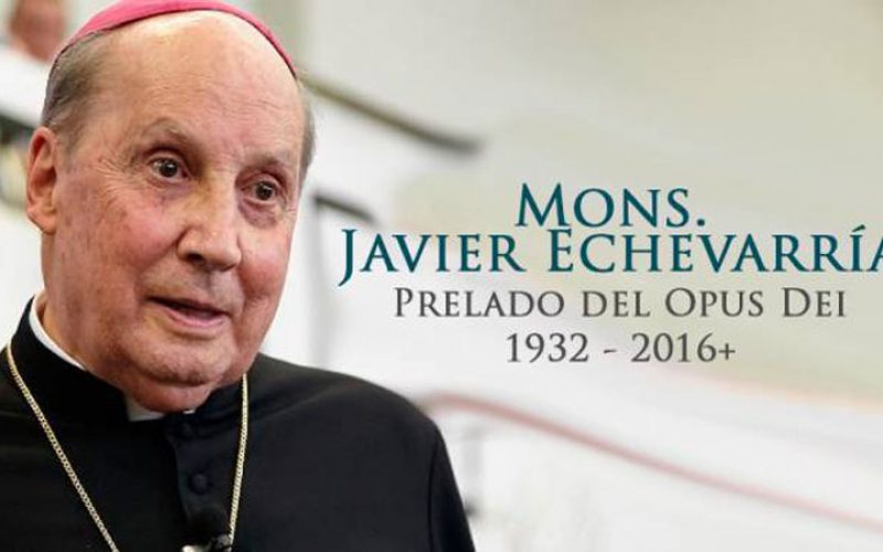Телеграма со сочуство од Папата за смртта на Хавиер Ечевариjа