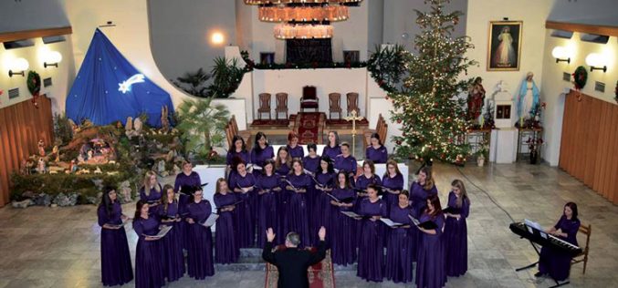 Скопје: Божиќен концерт во изведба на Женскиот младински хор