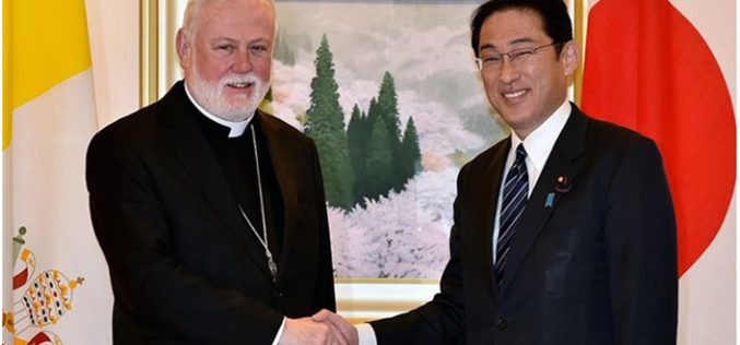 Надбискупот Галагер за патувањето во Јапонија