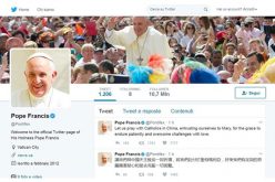 Папата на Твитер: Бог ме љуби. Бог никогаш не ме напушта