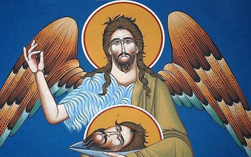 Отсекување на главата на свети Иван Крстител