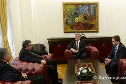 Кардинал Пуљиќ се сретна со претседателот Иванов