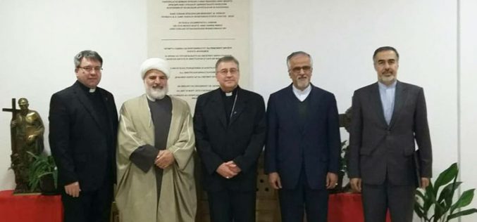 Бискупот Стојанов се сретна со д-р Тасхири, Директор на Центарот за меѓурелигиски дијалог и цивилизација на Исламската Република Иран