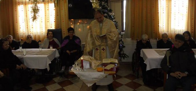 Божиќна Литургија во Домот за стари лица „Жана“ – Неготино