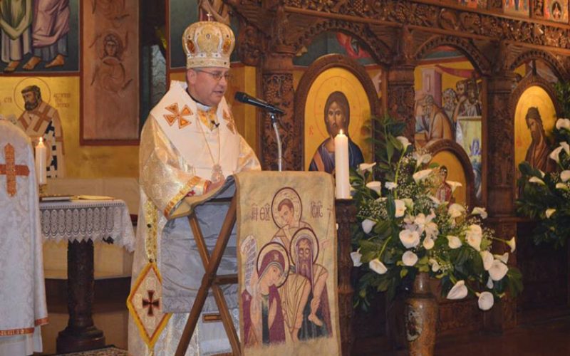 Воскресна проповед на епископот Стојанов во Струмица