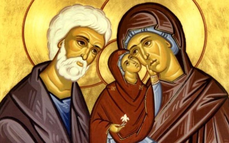 Свети Јоаким и Ана, родители на Пресвета Богородица