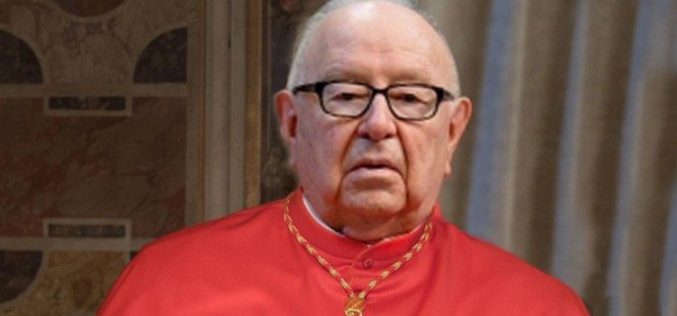 Сочувство од Папата за смртта на кардиналот Обеса Ривера