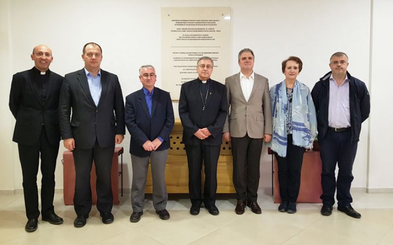 Бискупот Стојанов го прими деканот на Католичкиот богословски факултет од Загреб