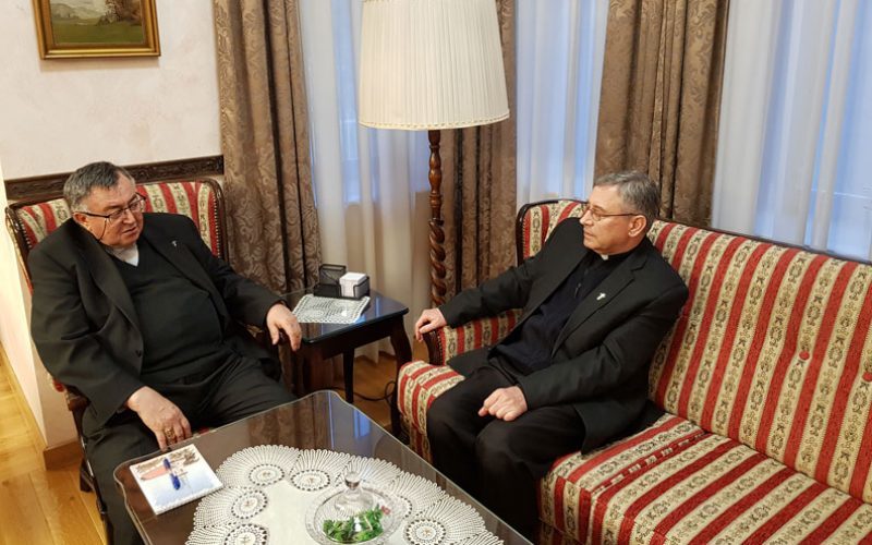 Бискупот Стојанов се сретна со кардинал Пуљиќ