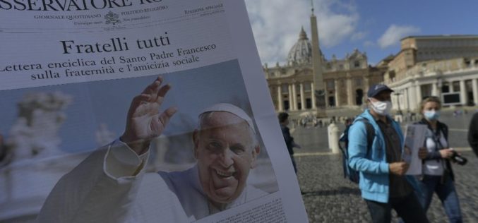 Папата Фрањо: Братството и грижата за создаденото се единствениот пат за развој и мир