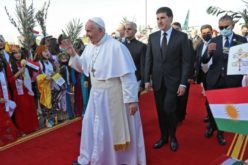 Папата Фрањо пристигна во Ербил
