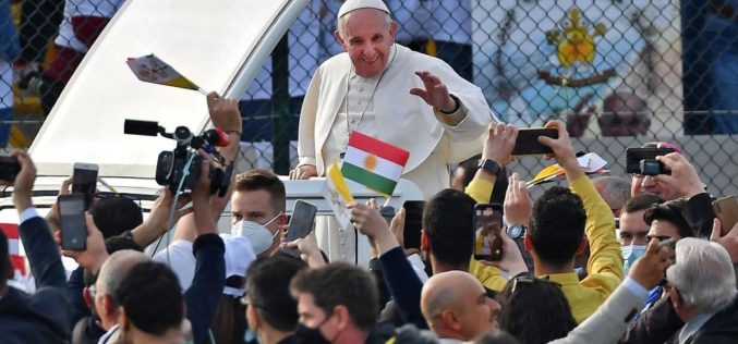 Папата: Ирак секогаш ќе остане во мене, во моето срце