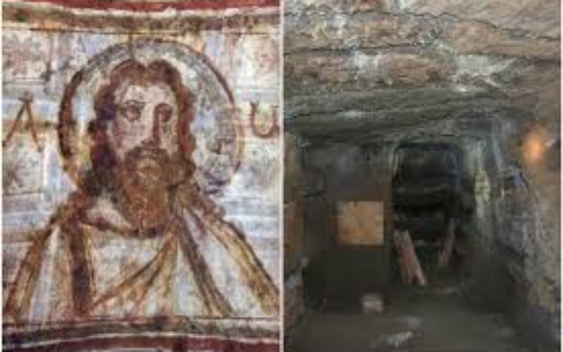 Ватикан планира да ги отвори катакомбите во кои се наоѓа еден од најстарите прикази на Исус со брада