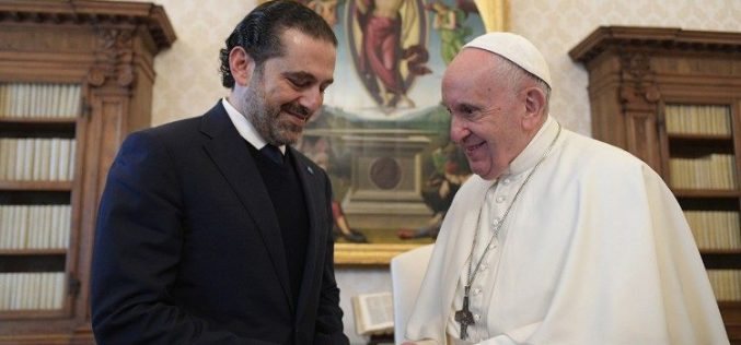 Папата сака да го посети Либан