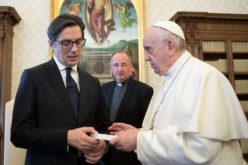 Папата Фрањо го прими претседателот Пендаровски
