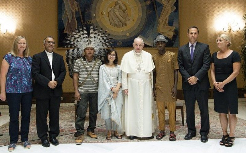 Папата Фрањо се сретна со делегација на движењето „Лаудато си“