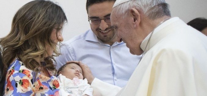 Порака на папата Фрањо до учесниците на Ходочастието на семејствата за семејството