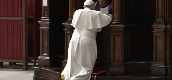 Папата Фрањо нуди нов поглед на исповедта, Света тајна на радоста