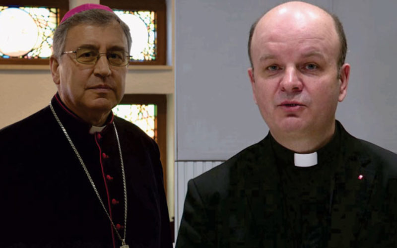 Бискупот Стојанов упати честитка до новоименуваниот бискуп монс. Свалина