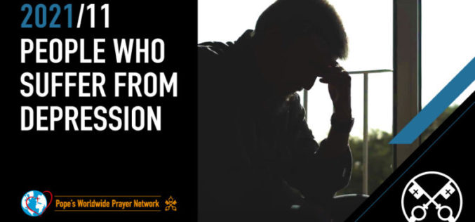 Молитвената накана на Папата за ноември e посветена на луѓето кои страдаат од депресија