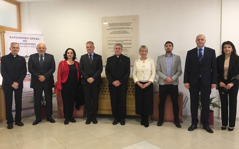 Бискупот Стојанов се сретна со Државниот секретар за Хрватите надвор од Хрватска г-дин Звонко Милас