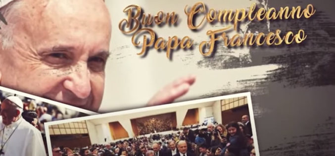 Видео честитка од децата од предградието на Рим за роденденот на Папата