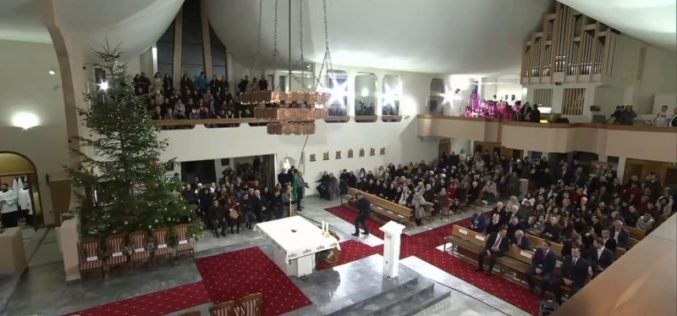 Бискупот Стојанов ќе служи Божиќна света Миса во Скопската катедрала