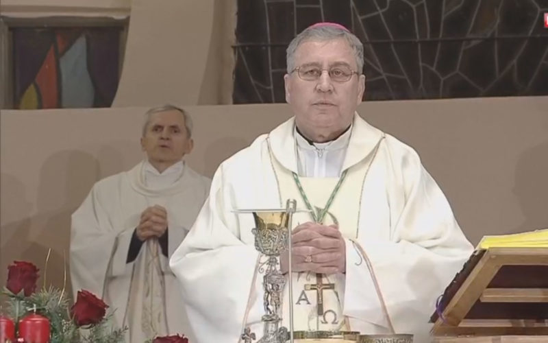 Божиќна проповед на бискупот Стојанов