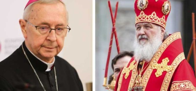 Полскиот надбискуп Гадецки упати писмо до московскиот патријарх Кирил