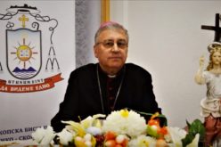 Велигденска честитка на бискупот Стојанов