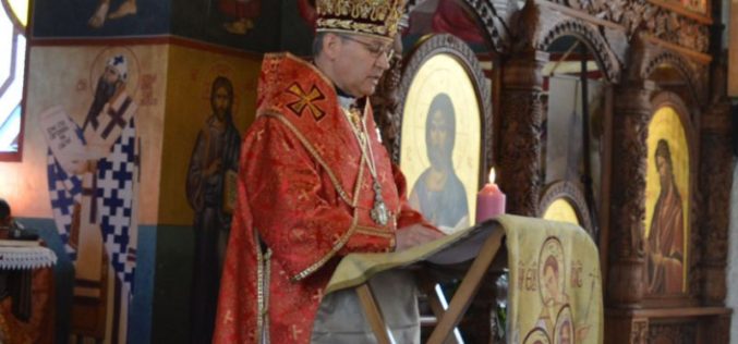 На Велики Четврток епископот Стојанов служеше света Литургија во Струмица