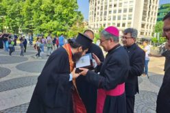 Бискупот Стојанов ги однесе моштите на свети Кирил Солунски во Соборниот храм во Скопје