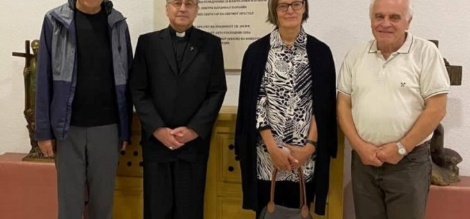 Бискупот Стојанов во Бискупската резиденција го прими господин Флоријан Шкунца