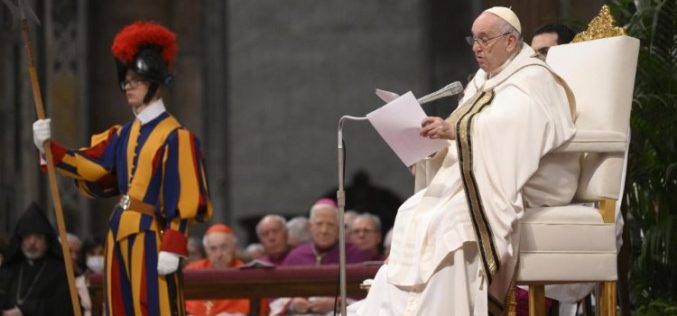 Папата: Да се надминат поделбите и да се зачува единството