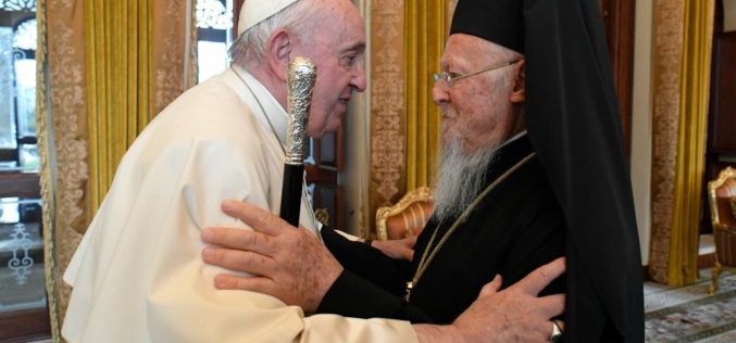 Папата: За христијаните е важно единството во различностите и сведочење на љубовта