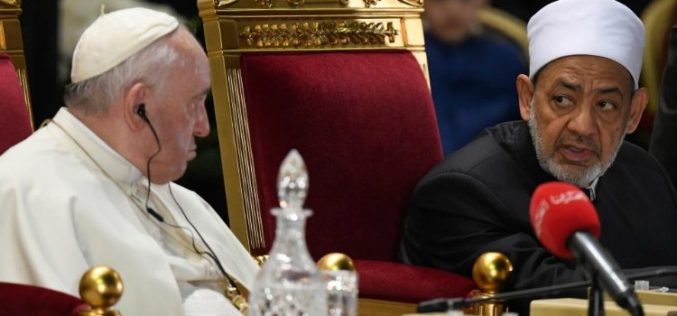 Папата Фрањо: Мирот мора да се поддржи за да се вкорени