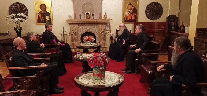 Надбискупот Вукшиќ се сретна со г.г. Стефан