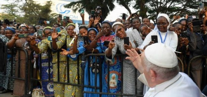 Папата Фрањо го заврши Апостолското патување во ДР Конго