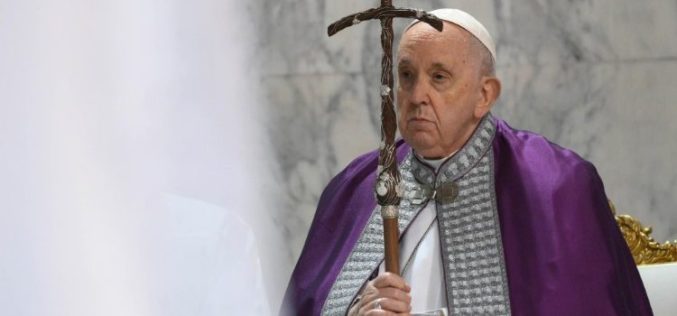 Папата на Чиста Среда: Пепелта не потсетува на вистината за нас самите