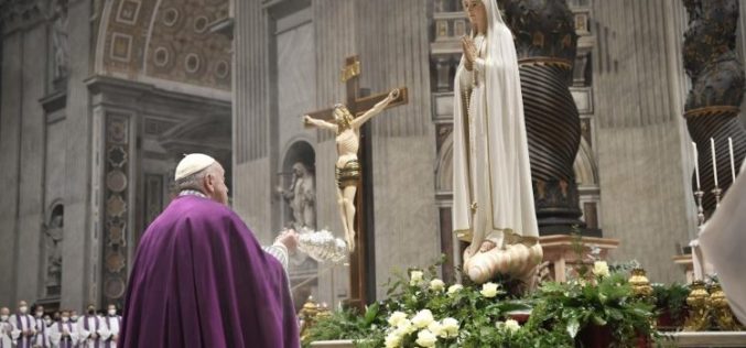 Папата повика да се учестува на молитвената иницијатива „24 часа за Господ“