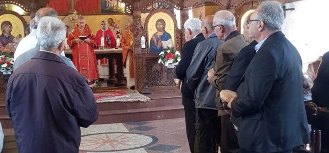 На Велики Четврток епископот Стојанов служеше во Струмичката Катедрала