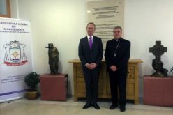 Бискупот Стојанов го прими амбасадорот на ОБСЕ Килиjан Вал