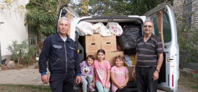 Парохискиот Каритас од Богданци донира облека на ЈУ Специјален завод – Демир Капија