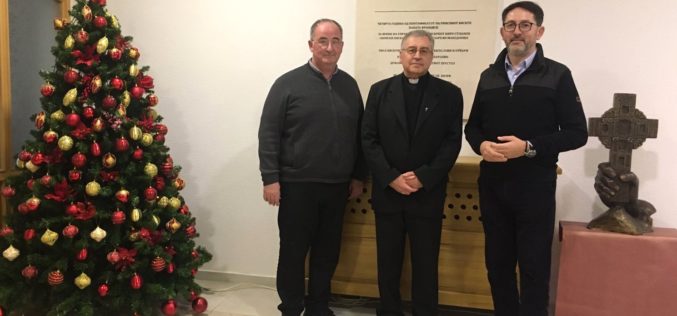 Бискупот Стојанов го прими директорот на Хрватски Каритас фра Томислав Главник