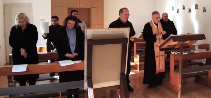Бискупот Стојанов ги благослови просториите на Македонски Каритас
