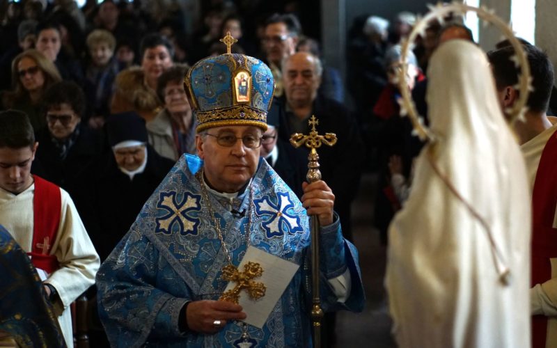Епископот Стојанов служеше архиерејска Литургија во Струмица по повод Светскиот ден на болните
