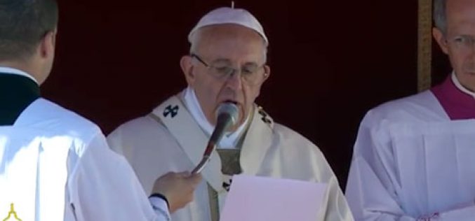 Папата: Своите накани доверете ги на Дева Марија