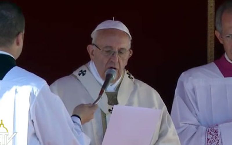 Папата: Своите накани доверете ги на Дева Марија