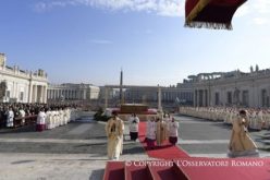 Благодарност на Папата за свршетокот на Јубилејната година
