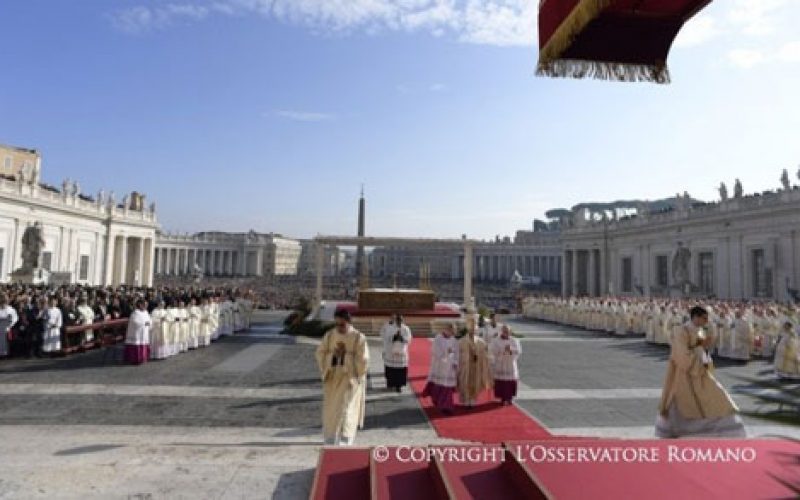 Благодарност на Папата за свршетокот на Јубилејната година